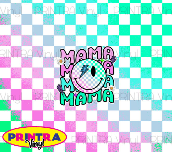 Mama Retro Tumbler Wrap (TW280)