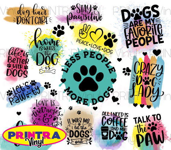 Dog Quotes Tumbler Wrap (TW274)