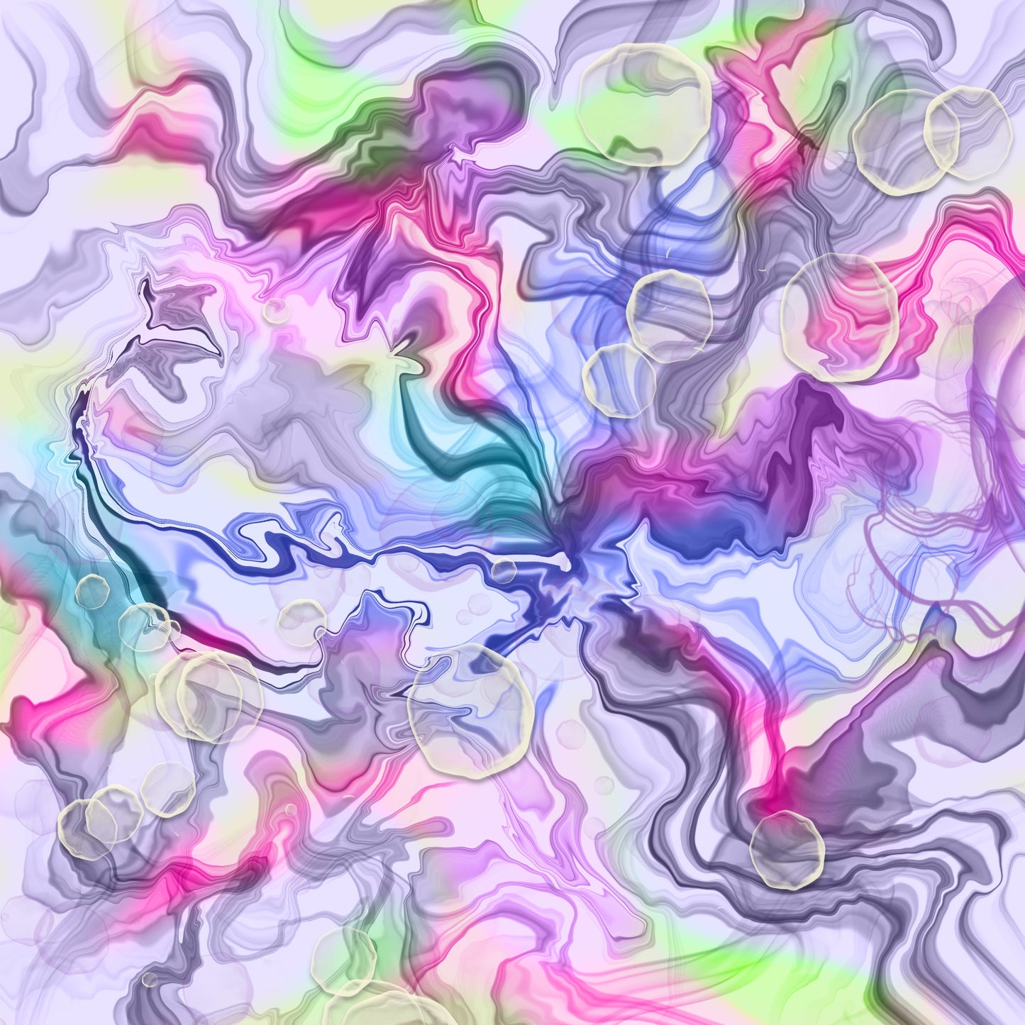 Alcohol Ink #03 Patterned Vinyl