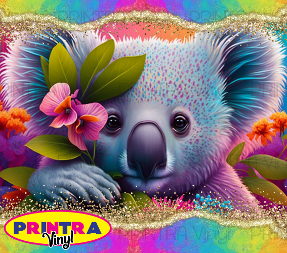 Neon Paint Koala Wrap (TW191)