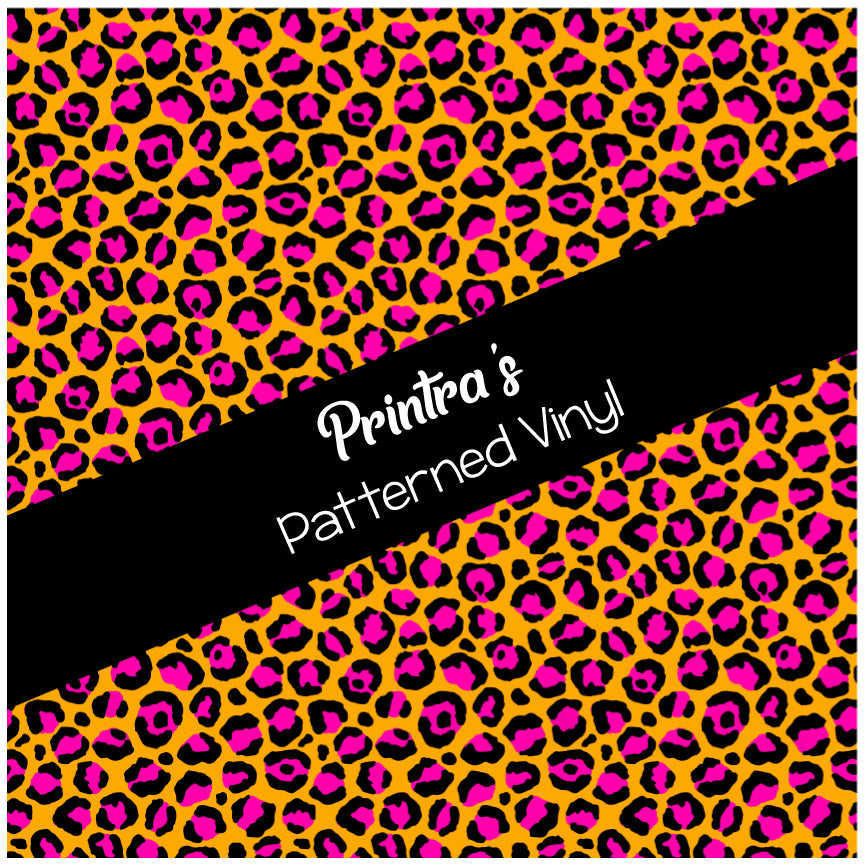 Neon Safari #02 Patterned Vinyl