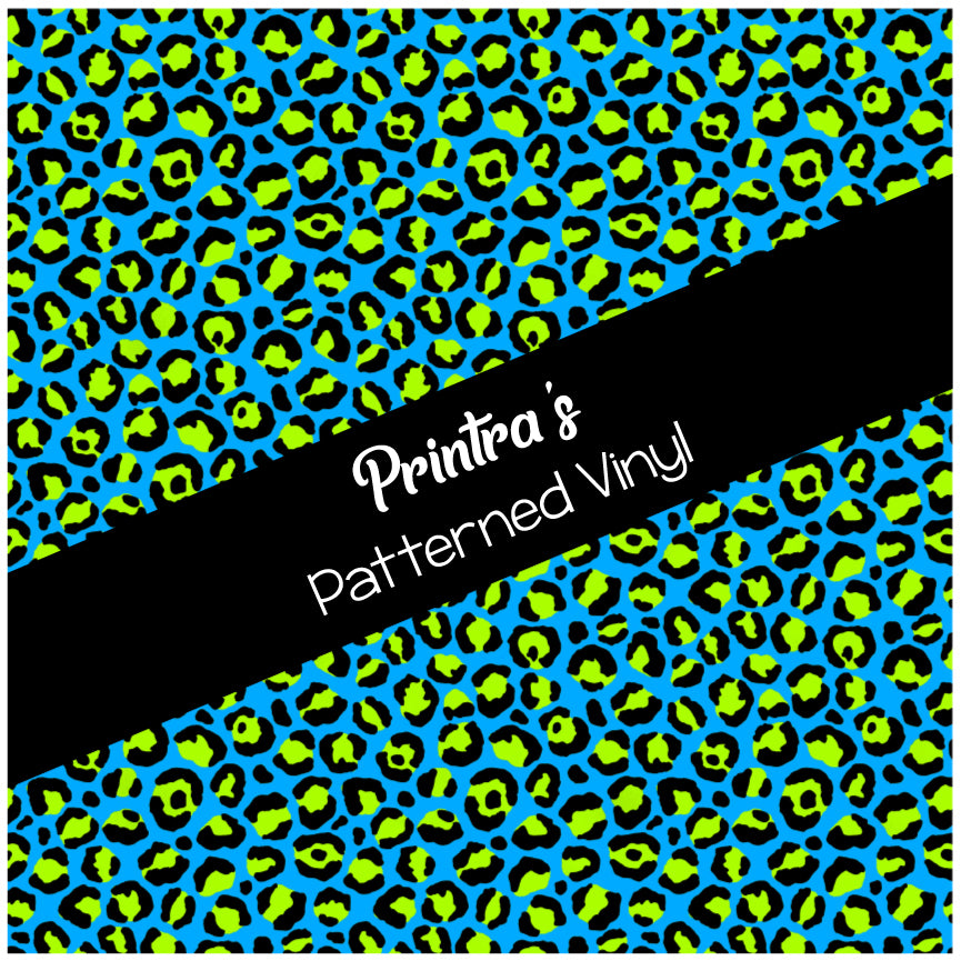 Neon Safari #03 Patterned Vinyl