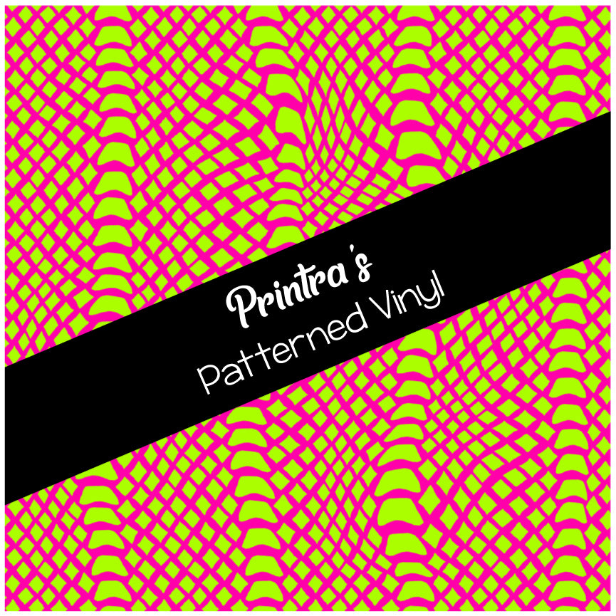 Neon Safari #09 Patterned Vinyl