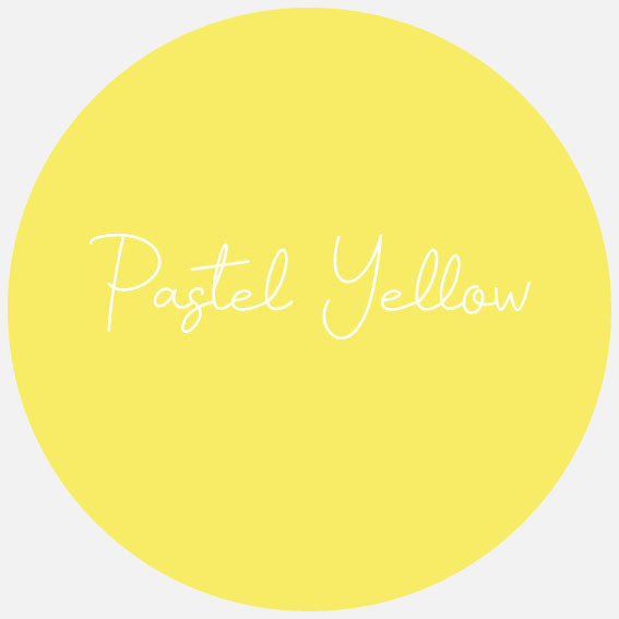 Pastel Yellow - Avery Dennison GLOSS Permanent Adhesive Vinyl
