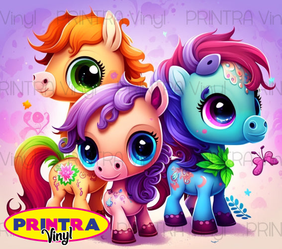 Ponies Tumbler Wrap (TW177)