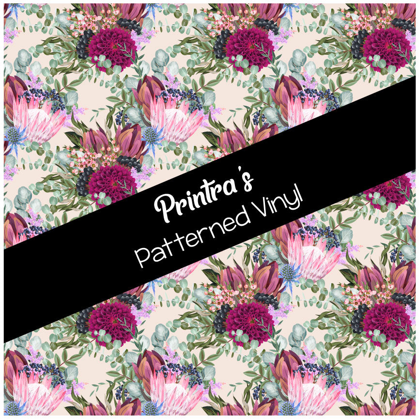 Protea Patterned Vinyl