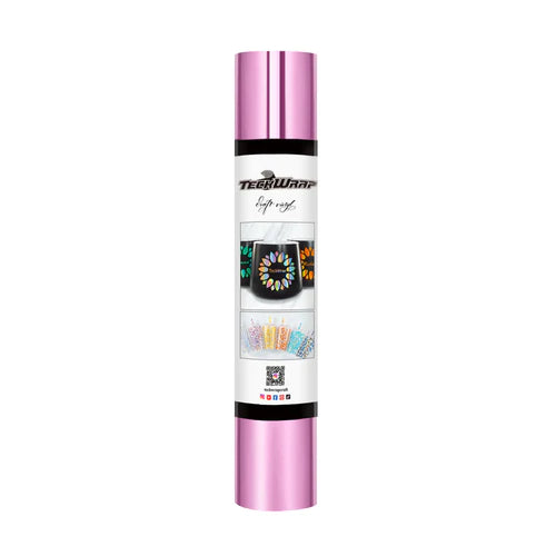 Bubble Free Mirror Chrome Adhesive Vinyl - PURPLE PINK