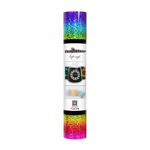 Holographic Sparkle Adhesive Vinyl - RAINBOW