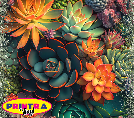 Succulent Garden 02 Tumbler Wrap (TW06)