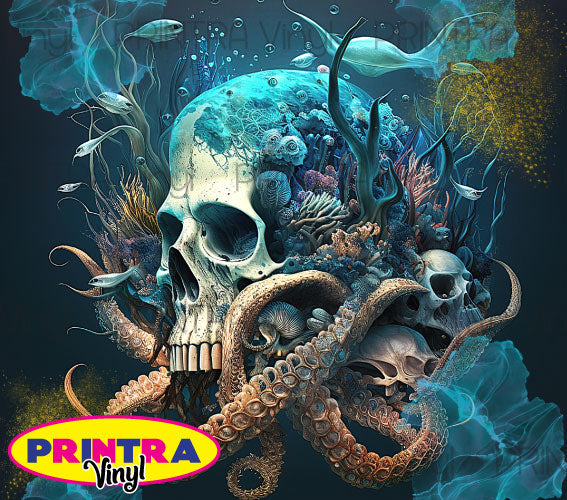 Sea Skulls 01 Tumbler Wrap (TW130)