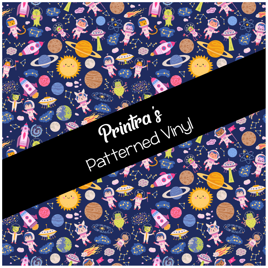 Space Divas Patterned Vinyl