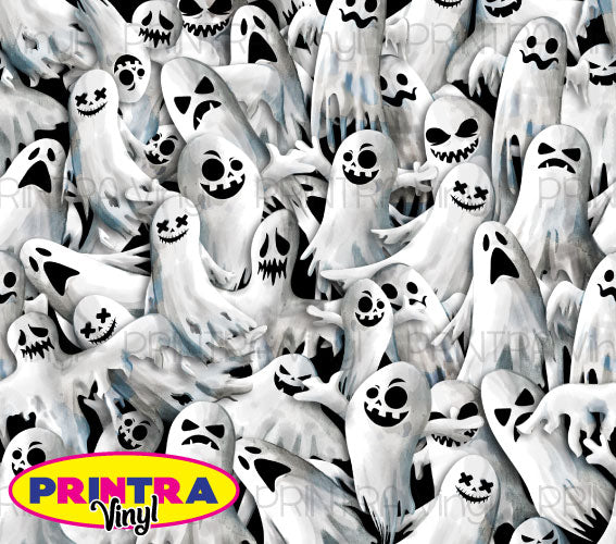Spooky Ghosts Tumbler Wrap (TW43)