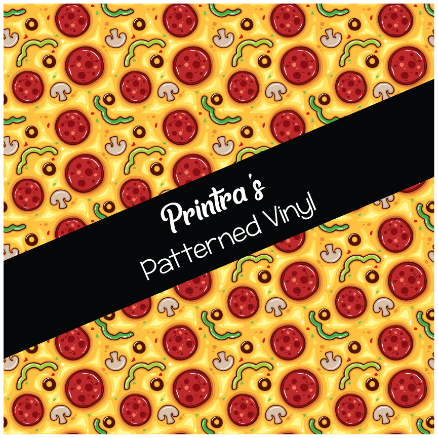 Tasty Toppings Patterned Vinyl