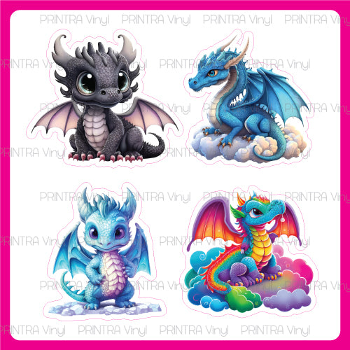 Dragons Sticker Sheet