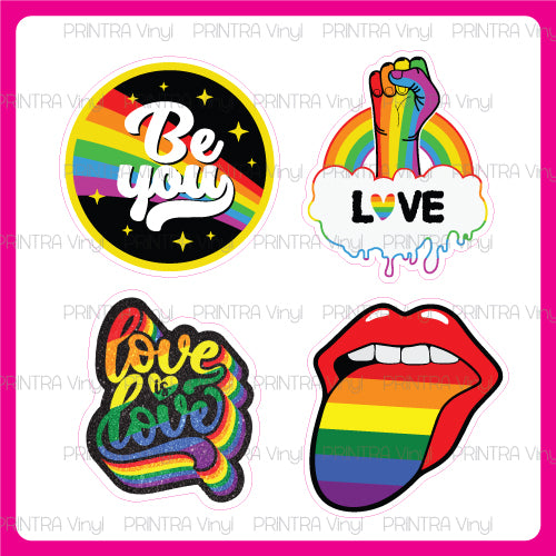 Pride Love Sticker Sheet