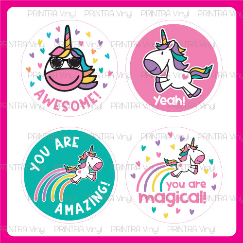 Unicorn Reward Sticker Sheet