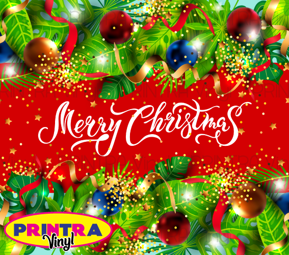 Tropical Christmas Tumbler Wrap (TW294)