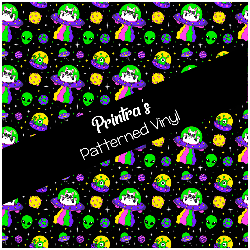 UFO Joyride Patterned Vinyl