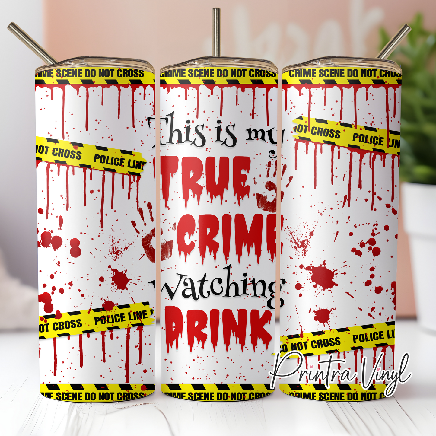 True Crime Junkie 02 Tumbler Wrap (TW169)
