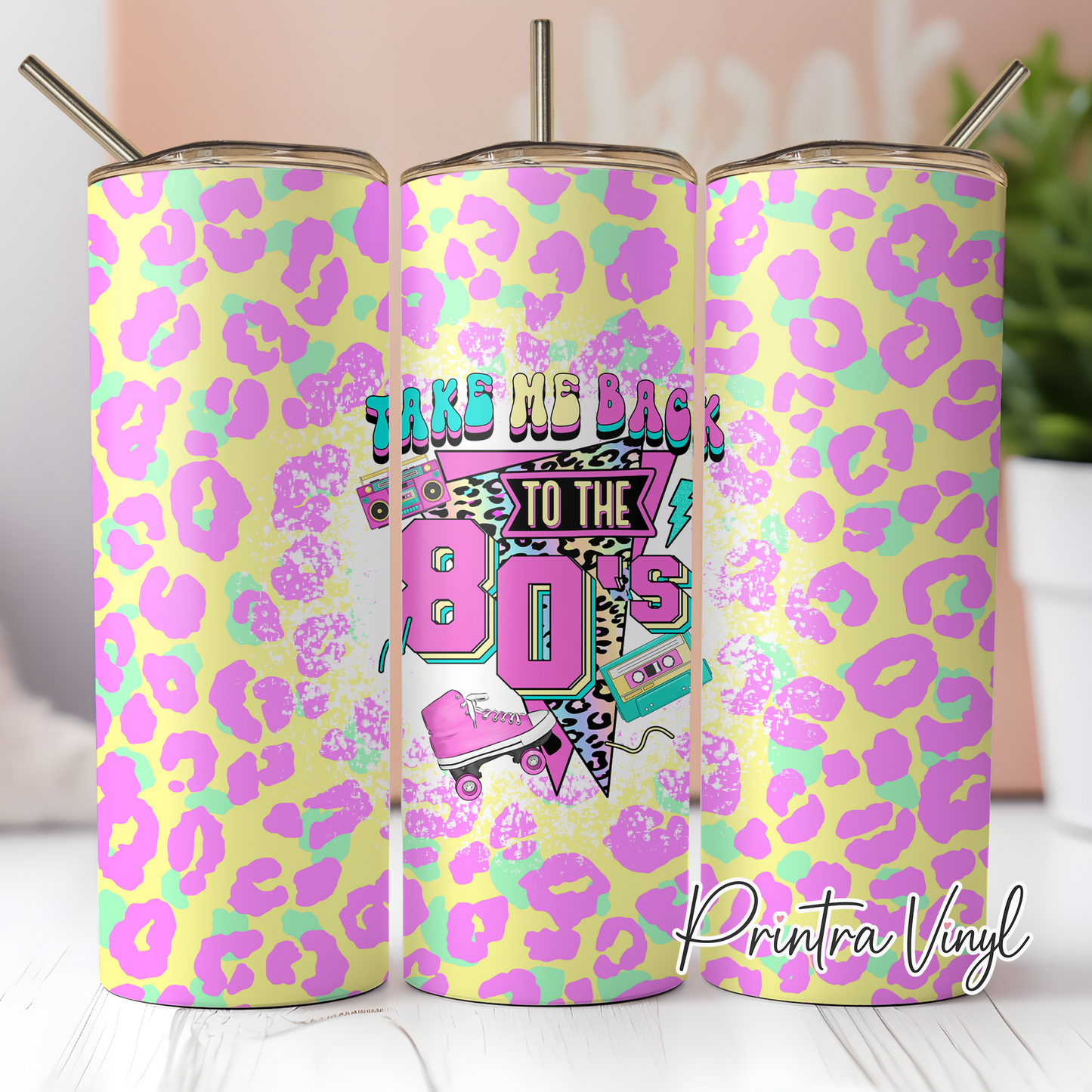 Back to the 80's Tumbler Wrap (TW281)