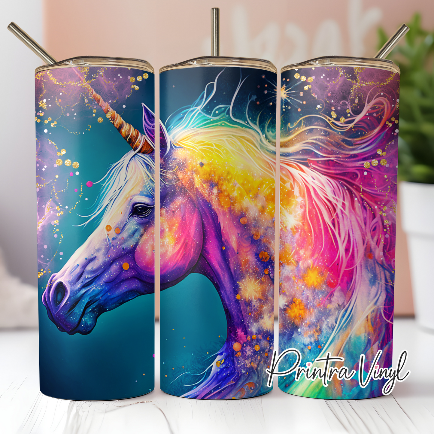 Unicorn Ink Tumbler Wrap (TW79)