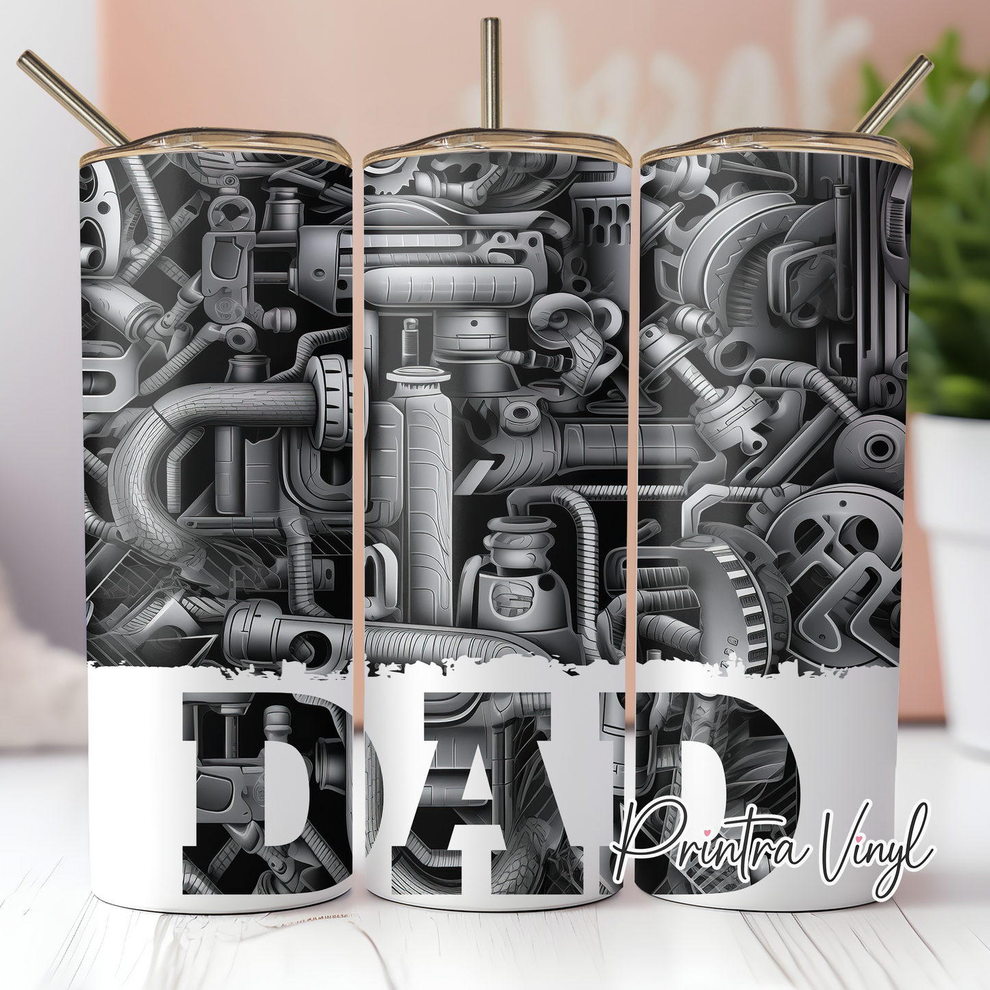 Mechanic Dad 03 Tumbler Wrap (TW254)