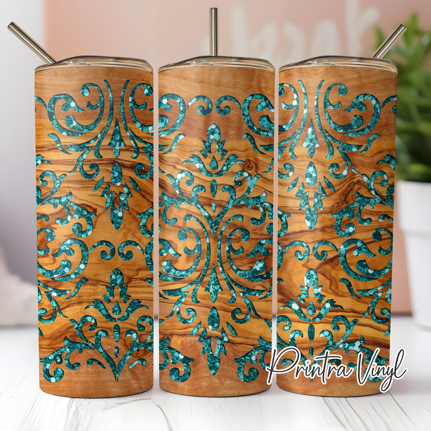 Western Filigree Tumbler Wrap (TW154)