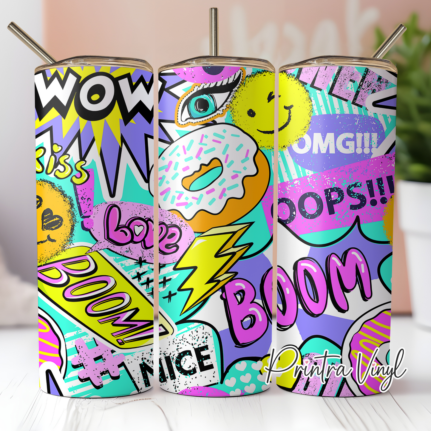 90's Pop Culture Tumbler Wrap (TW03)