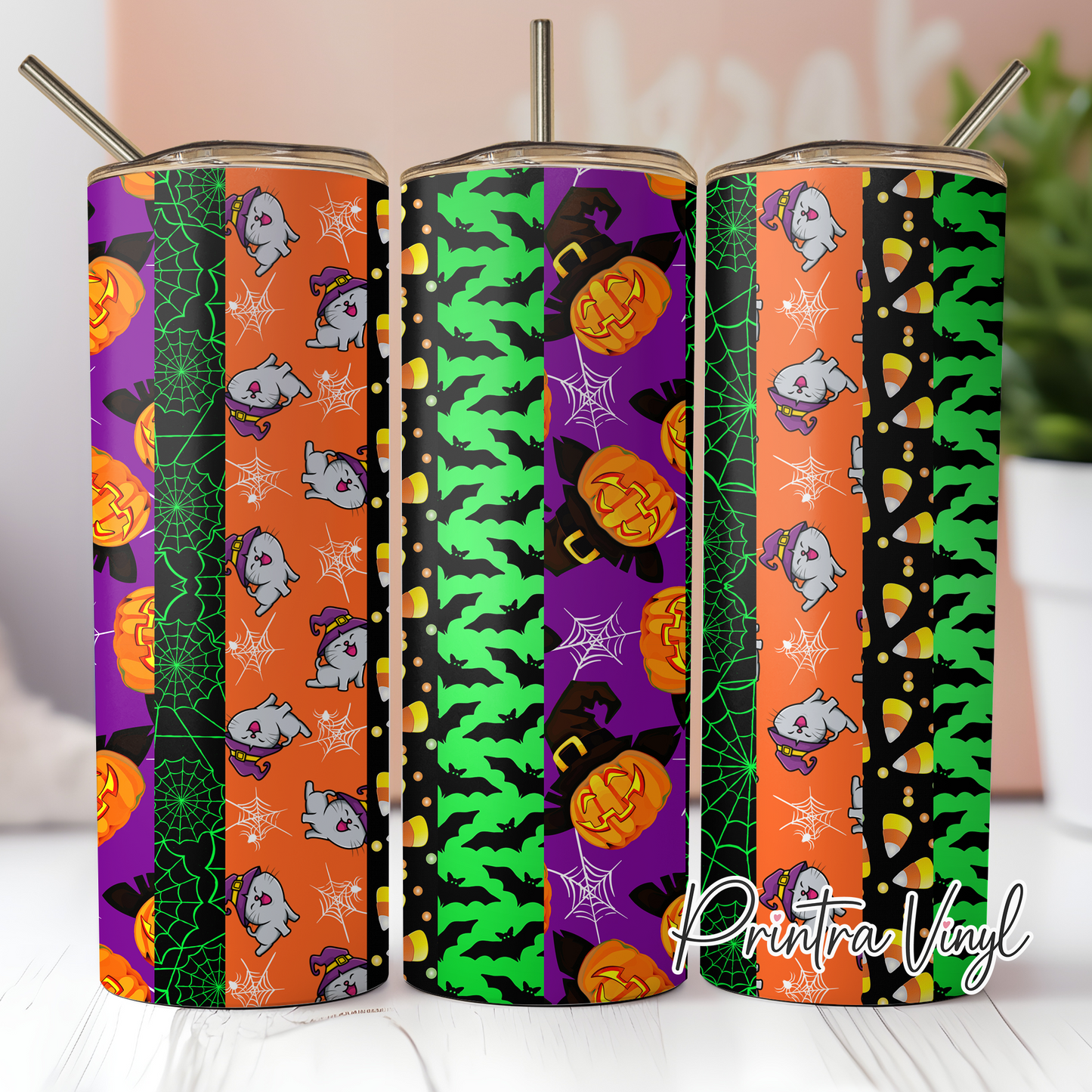 Happy Halloween Tumbler Wrap (TW40)