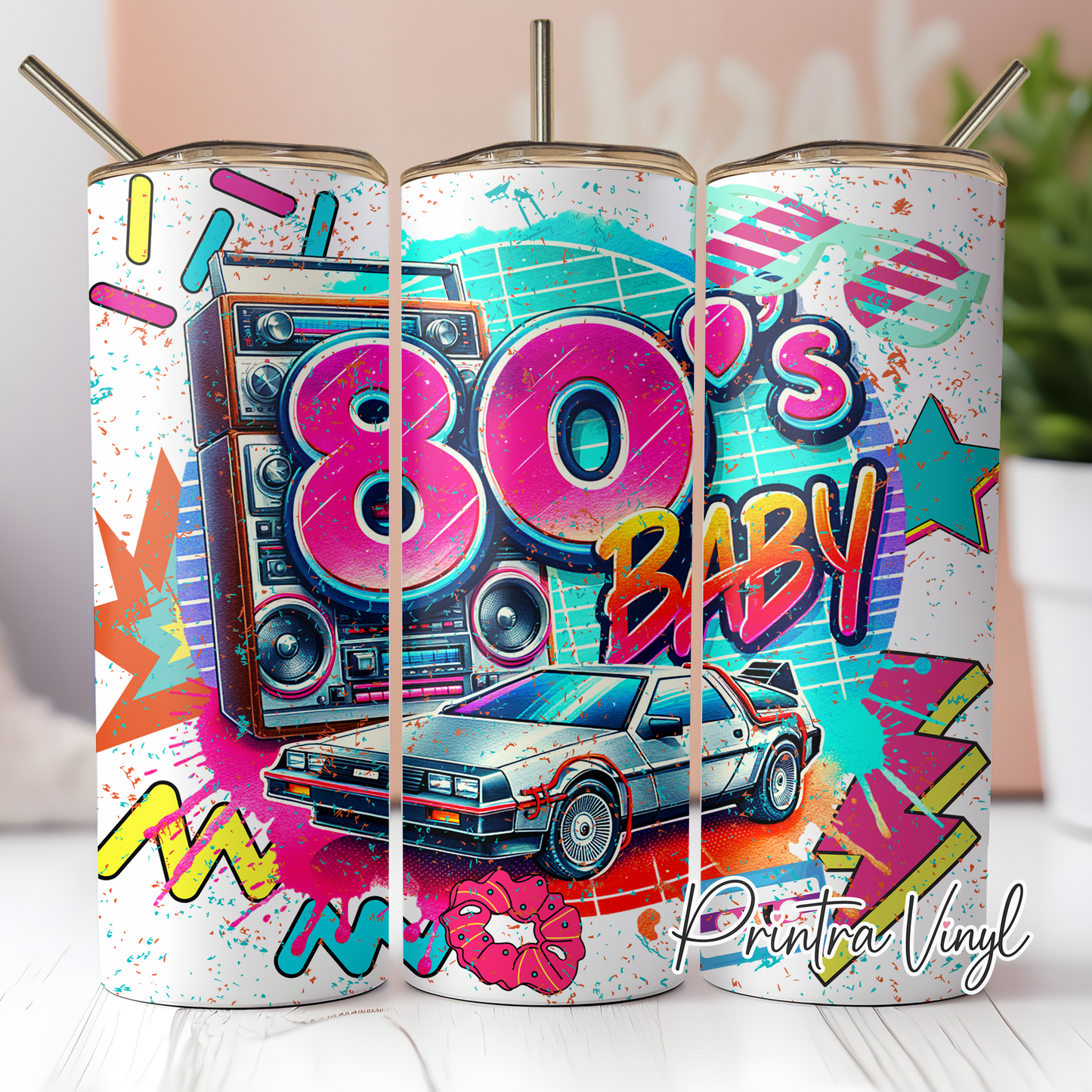 80's Baby Tumbler Wrap (TW01)