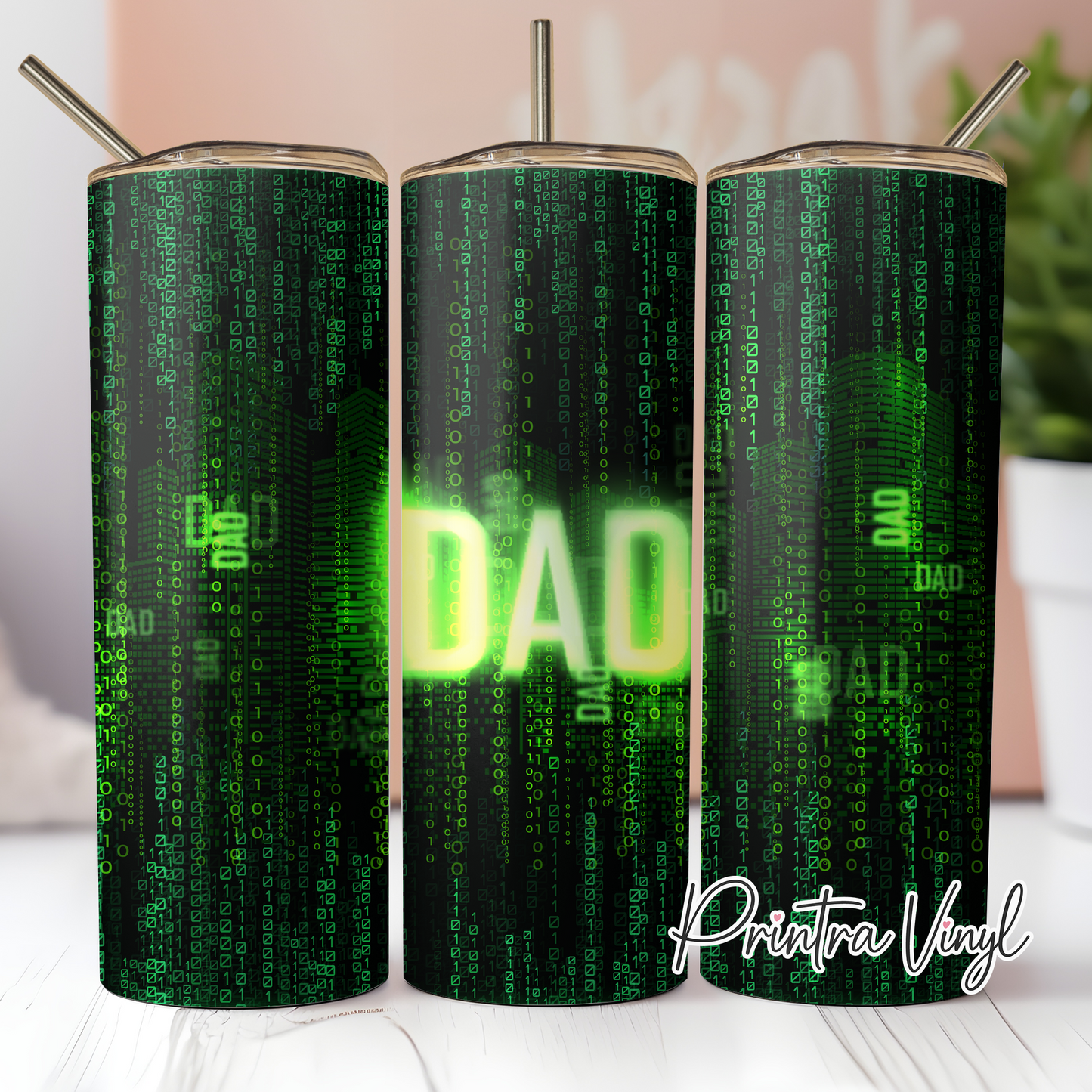 Dad Matrix Tumbler Wrap (TW63)