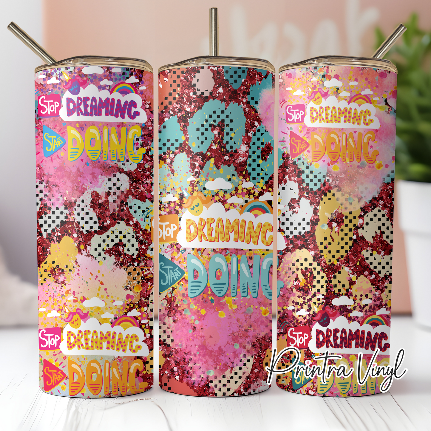 Colourful Quotes 03 Tumbler Wrap (TW262)