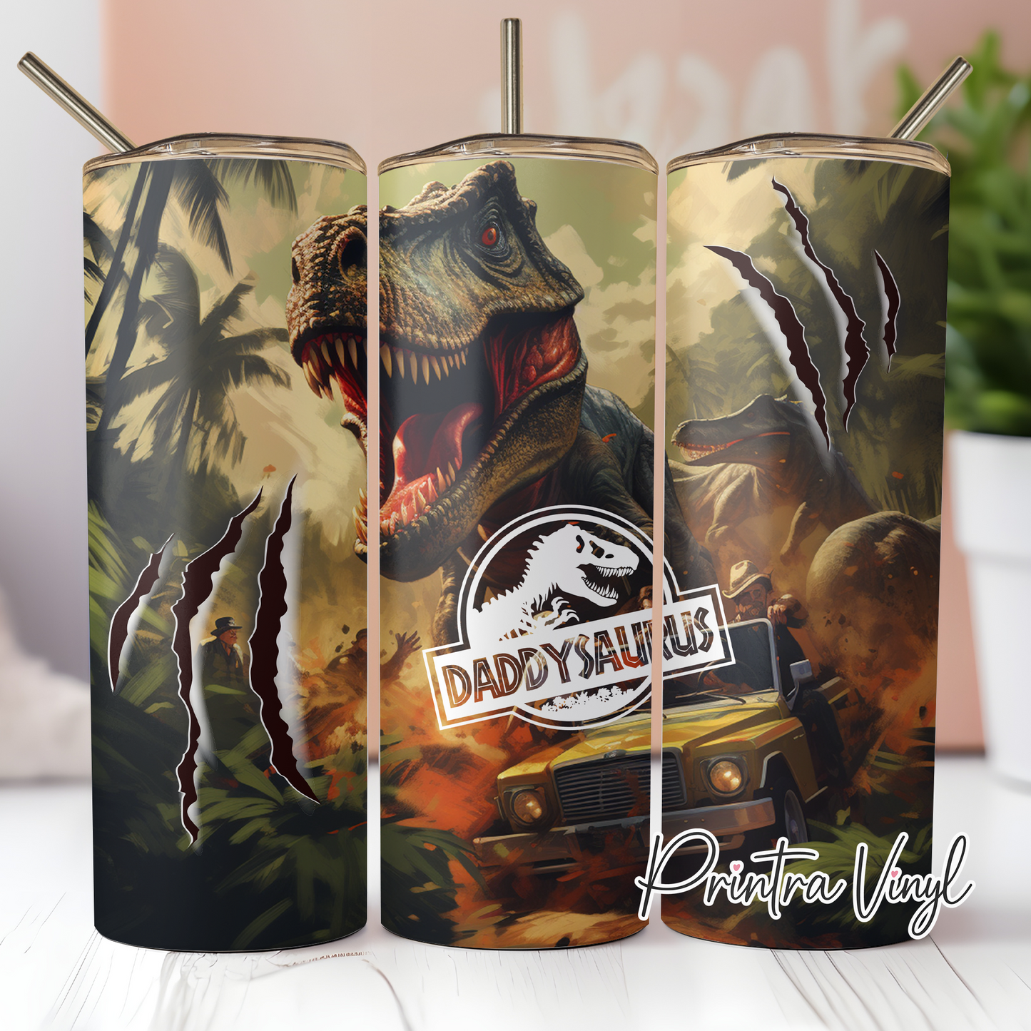 Daddysaurus 02 Tumbler Wrap (TW250)
