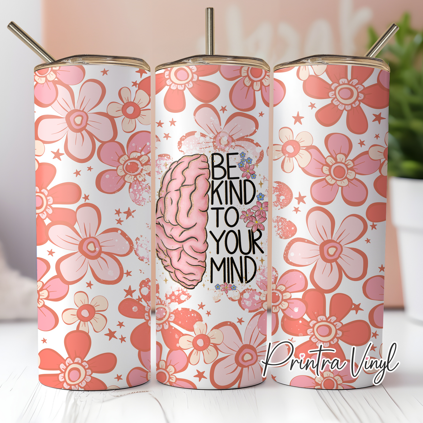 Be Kind to Your Mind Tumbler Wrap (TW282)