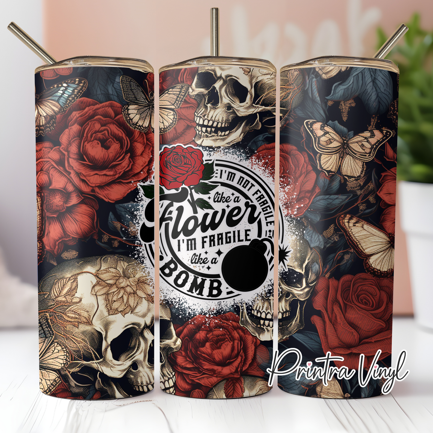 Like A Bomb Tumbler Wrap (TW283)