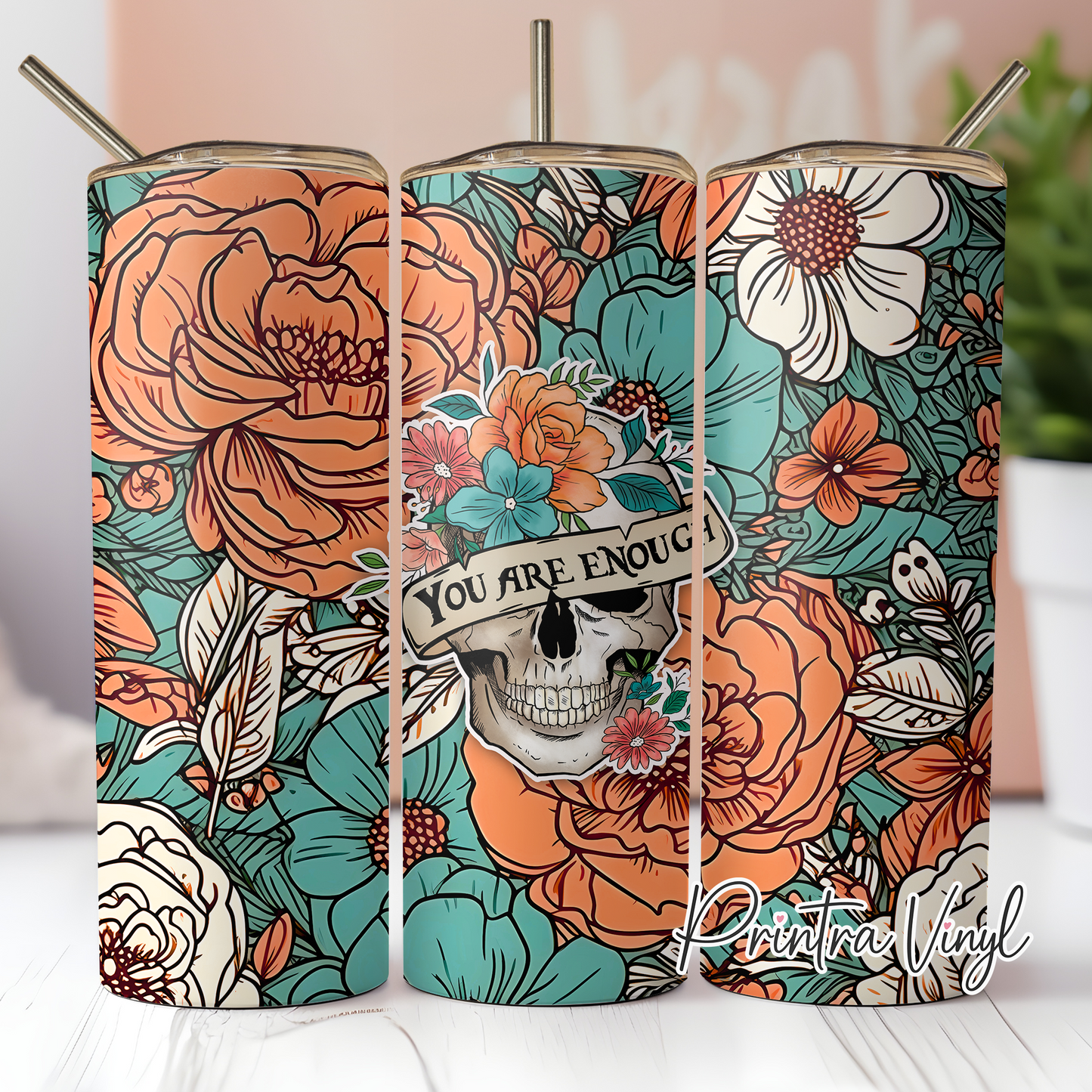 You Are Enough Tumbler Wrap (TW267)