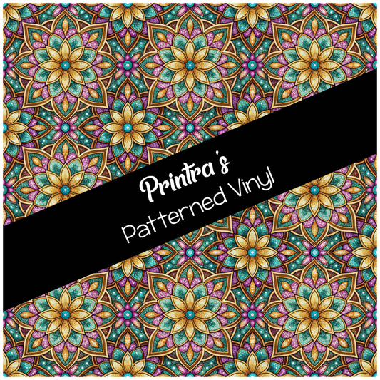 Sunlit Lotus #01 Patterned Vinyl