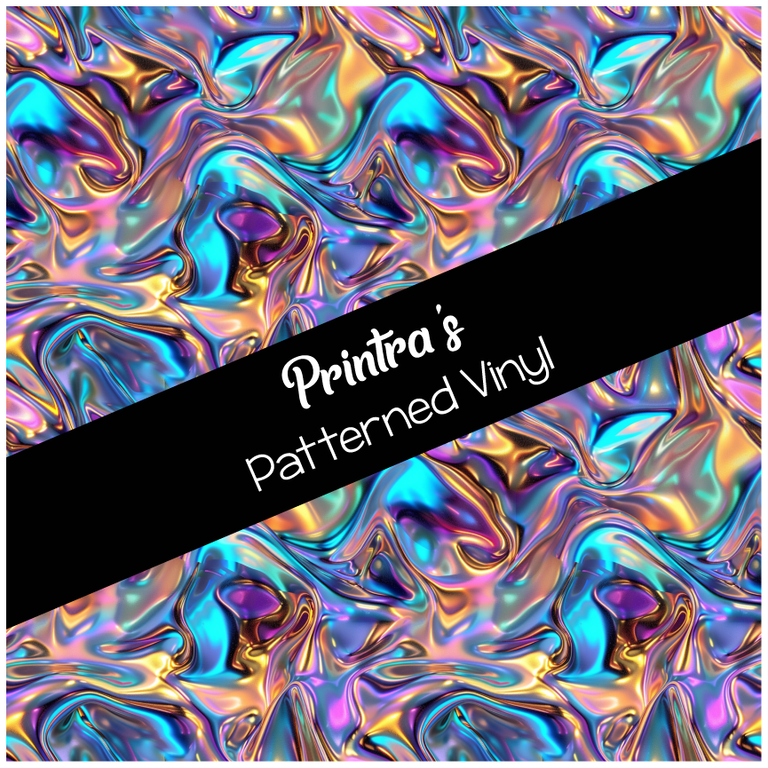 Chromatic Flow #01 Patterned Vinyl