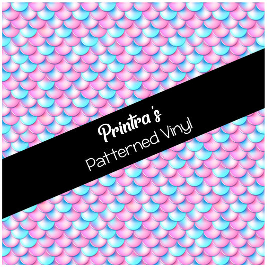 Pastel Mermaid Scales #01