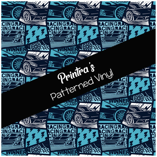 Speed Grid #02 Patterned Vinyl