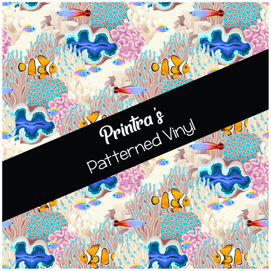 Clownfish Cove #02 Patterned Vinyl
