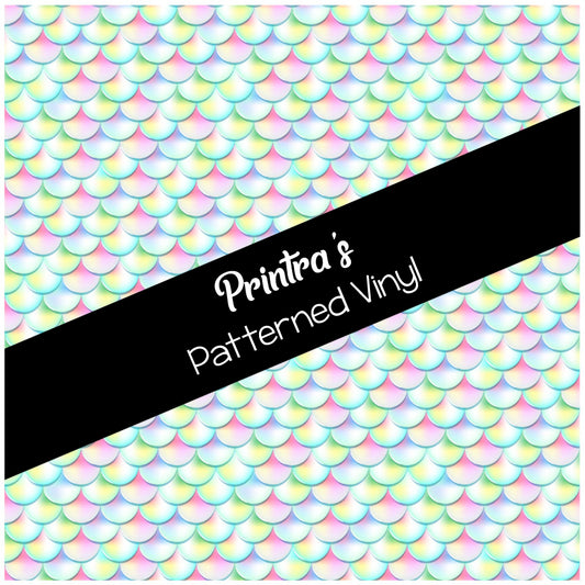 Pastel Mermaid Scales #03