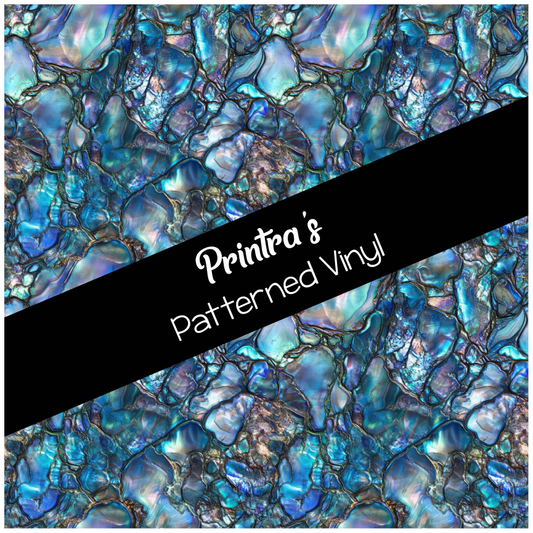 Abalone Shell #04 Patterned Vinyl