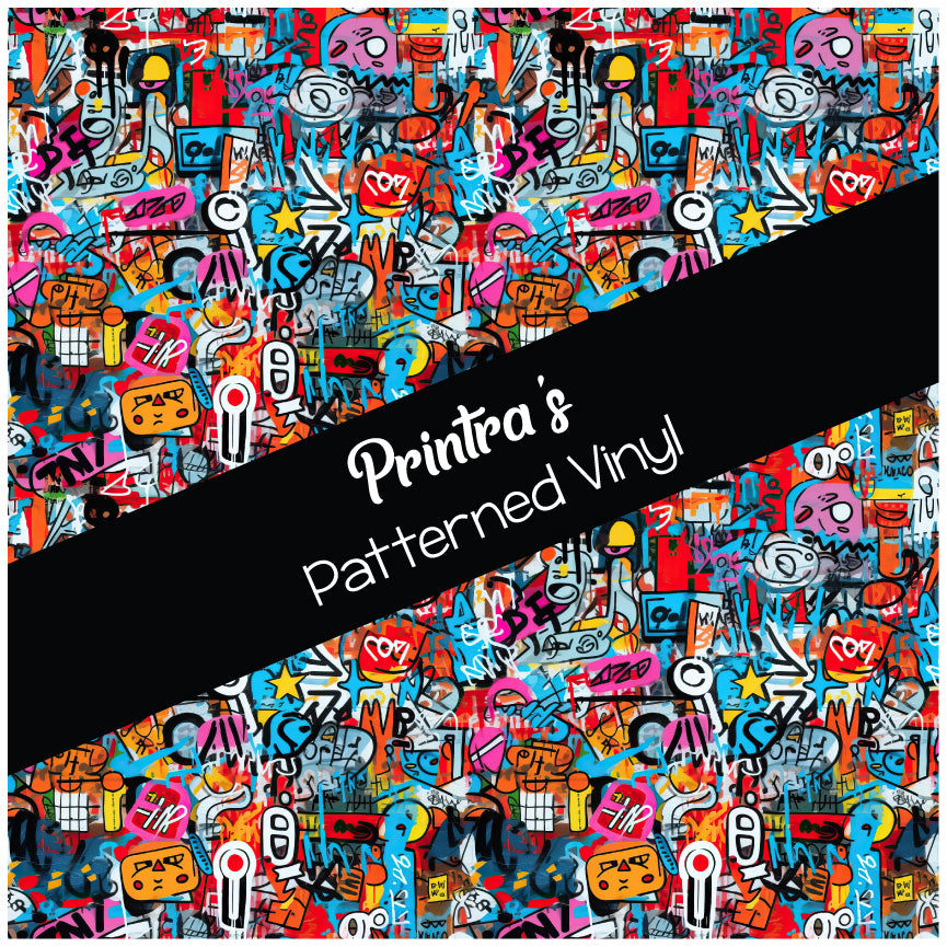 Graffiti Art #05 Patterned Vinyl