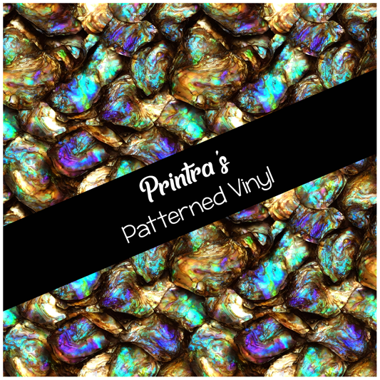 Abalone Shell #05 Patterned Vinyl