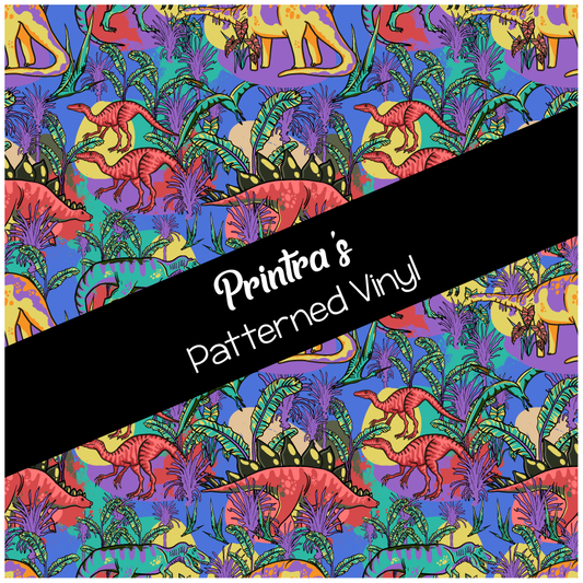 Dinosaurs #07 Patterned Vinyl