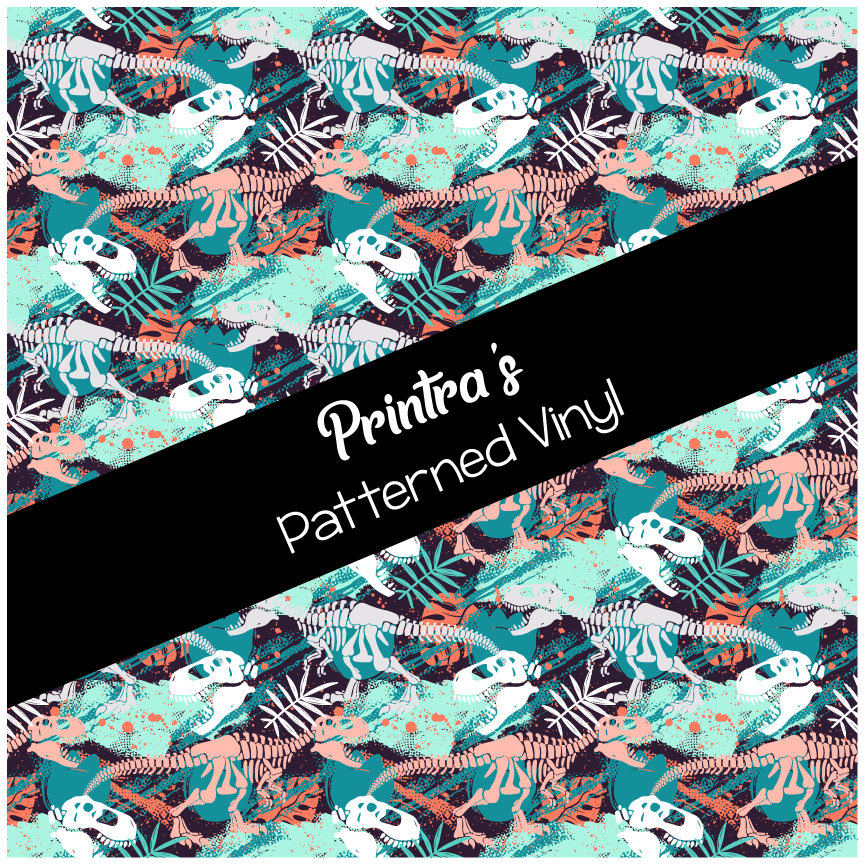 Dinosaurs #09 Patterned Vinyl