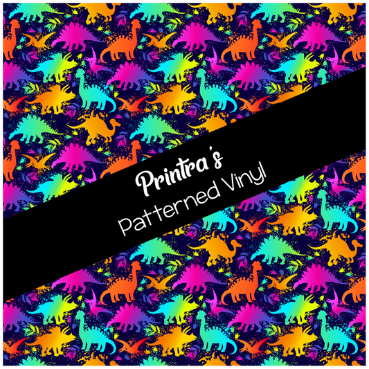 Dinosaurs #10 Patterned Vinyl