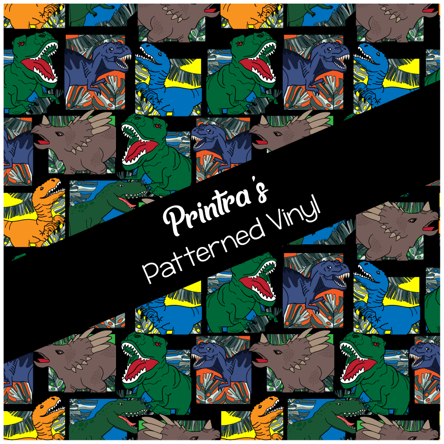Dinosaurs #11 Patterned Vinyl