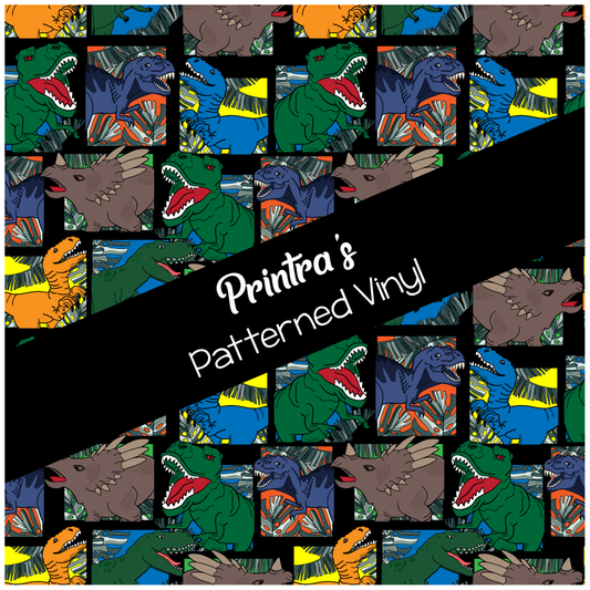 Dinosaurs #11 Patterned Vinyl